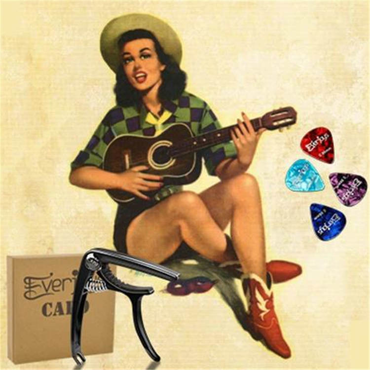 Capo til guitar Ukulele Bass